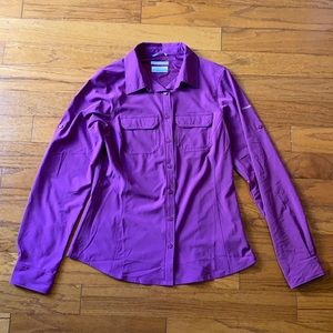 Columbia Omni-Shade Hiking Shirt // Size Small